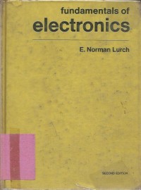 Image of FUNDAMENTALS OF ELECTRONICS