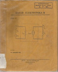 DASAR ELEKTRONIKA II