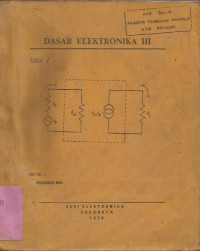 DASAR ELEKTRONIKA III