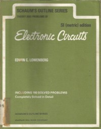ELECTRONICS CIRCUITS ( SCHAUMS OUTLINE SERIES )