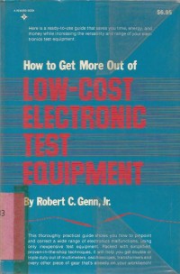 LOW-COST ELECTRONICS TEST EQUIPMENT