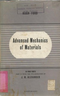 ADVANCED MECHANICS OF MATERIALS