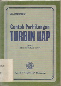 CONTOH PERHITUNGAN TURBIN UAP