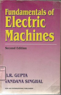 FUNDAMENTALS OF ELECTRIC MACHINES SECOND EDITION