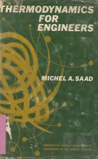 THERMODYNAMICS FOR ENGINEERING