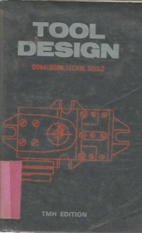 TOOL DESIGN , THIRD. EDITION