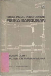PASAL -  PASAL  PENGANTAR FISIKA BANGUNAN II