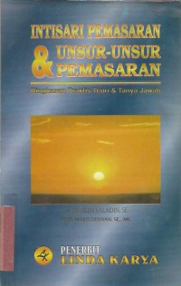 INTISARI PEMASARAN & UNSUR-UNSUR PEMASARAN