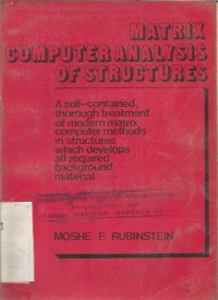 MATRIX COMPUTER ANALYSIS OF STRUCTURES