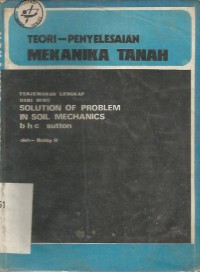 MEKANIKA TANAH TEORI &  PENYELESAIAN