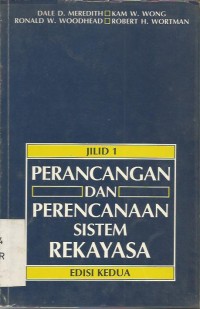 PERANCANGAN DAN PERENCANAAN SISTEM REKAYASA  JILID  I