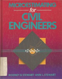 MICROESTIMATING FOR CIVIL ENGINEERS