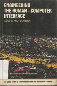 Image of ENGINEERING THE HUMAN - COMPUTER INTERPACE