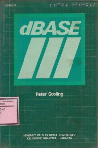 Image of DBASE   III