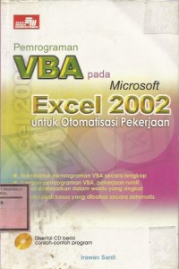 Image of Pemrograman VBA pada Microsoft Excel 2002