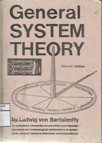 Image of GENERAL SYSTEM THEORY