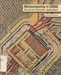 Image of MICROCOMPUTING IN COBOL STRUCT INTERACT APPLICATIONS
