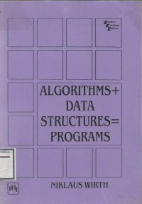 Algorithms + Data Structures = Programs