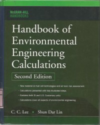 Handbook of Environmental Engineering Calculations
