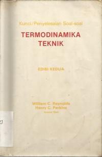 KUNCI  PENYELESAIAN SOAL-SOAL TERMODINAMIKA TEKNIK