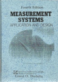 MEASUREMENT SYSTEMS APPLICATION AND DESIGN fouth edition
