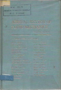 Annual review of fluid Mechanics