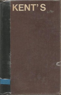 KENT'S MEVHANICAL ENGINEERS' HANDBOOK